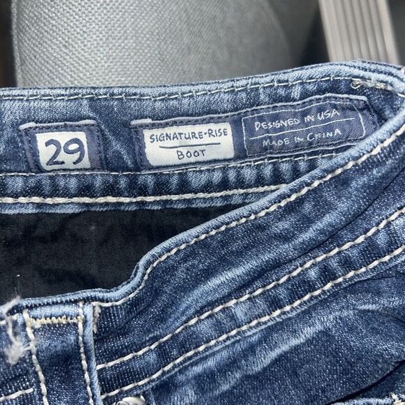 Miss Me Signature Rise Boot 29 Jeans A19 - Picture 6 of 6